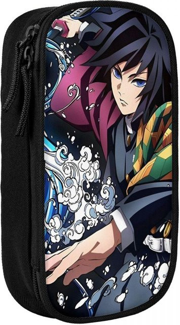Fancy Style Studio Federmäppchen Demon Slayer Giyu Tomioka Anime Stiftebeutel Multicolour - Bild 1