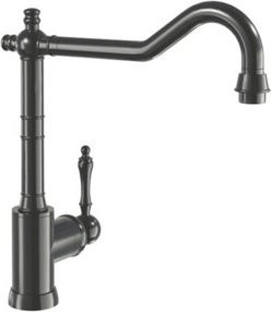 Villeroy & Boch Spültisch-Einhebelmischer Avia 2.0 in Anthracite mit ausziehbarem Schlauch und schwenkbarem Auslauf - Bild 1