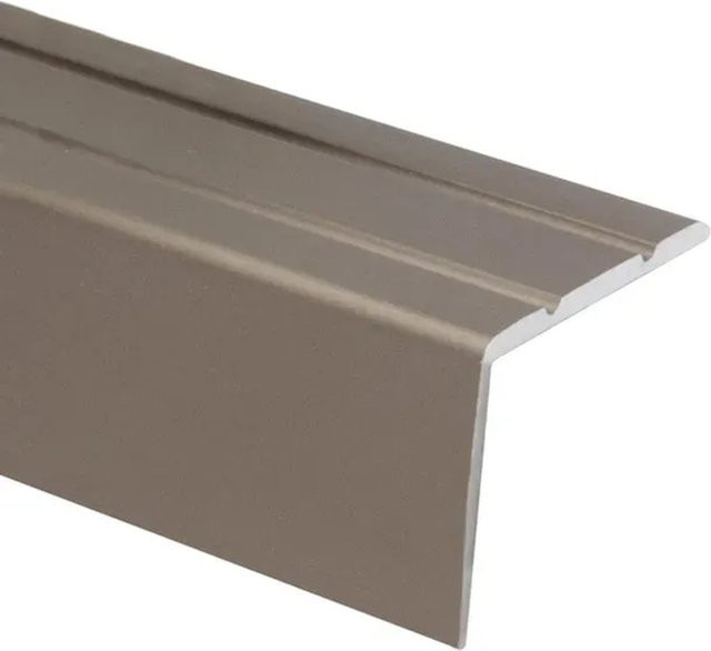 KARAT Winkelprofil für Kanten aus Aluminium in Silber Matt, selbstklebend, B/H/T: 2,45 x 2,0 x 100 cm - Bild 1
