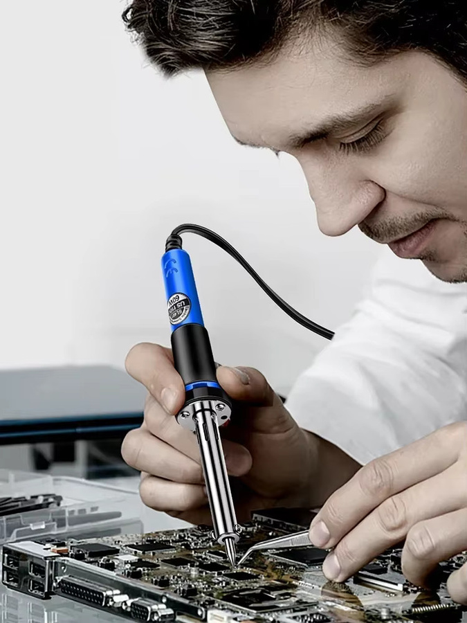 ANENG SL401 Elektrischer Lötkolben 40W mit einstellbarer Temperatur für schnelles Schweißen und Reparaturen - Bild 7