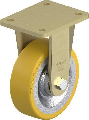 Blickle Bockrolle BS-SETH 150K in Silber, Rad-Durchmesser: 150 mm, Tragfähigkeit (max.): 650 kg - Bild 1