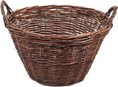 FLORAWORLD Gartenkorb classic aus Vollweide in Natur, rund, Durchmesser: 50 cm - Bild 1