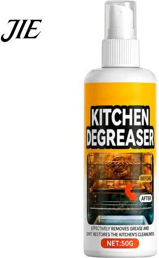 Baiheheha Ofenentfetter Spray Grillreiniger als starker Fettlöser und Mehrflächen-Fleckenentferner, 50g, weiß - Bild 1
