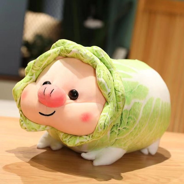 Kidsly Kawaii Kohl Schwein Puppe, Plüsch / Textil, ab 14 Jahre - Bild 1