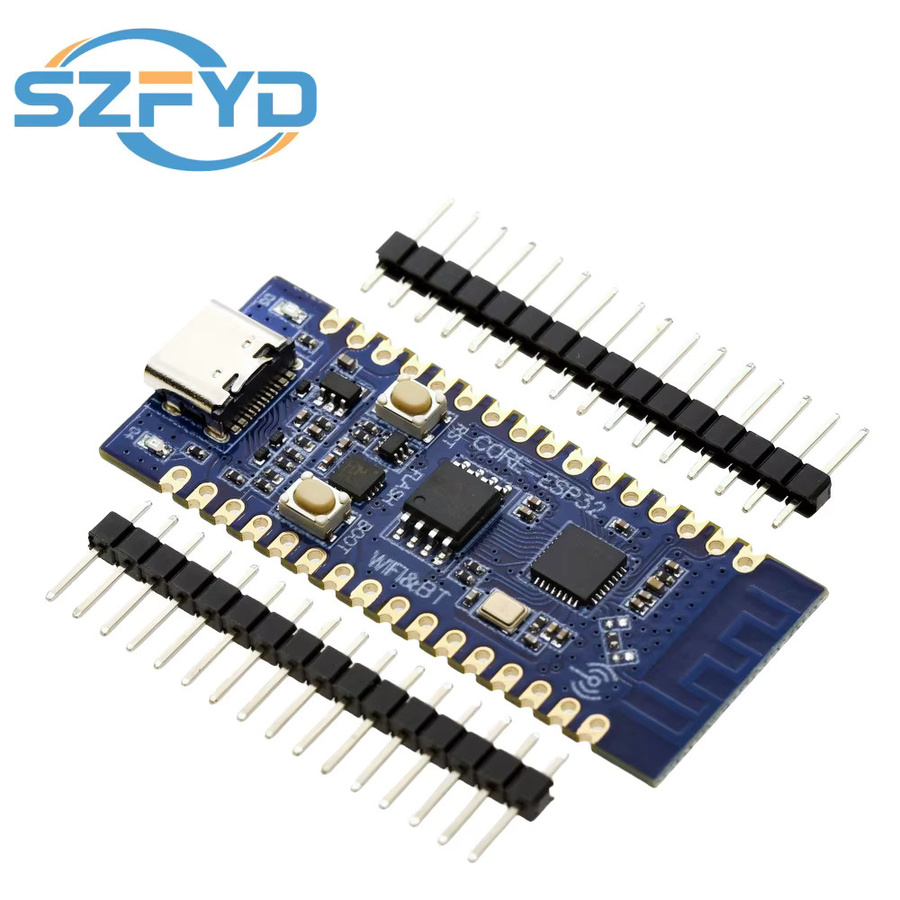 SZFYDOSH ESP32-C3 Entwicklungsboard mit WiFi, Bluetooth, integriertem LCD-Display und CH343P USB-Anschluss inklusive 2.4G PCB-Antenne für Arduino - Bild 2