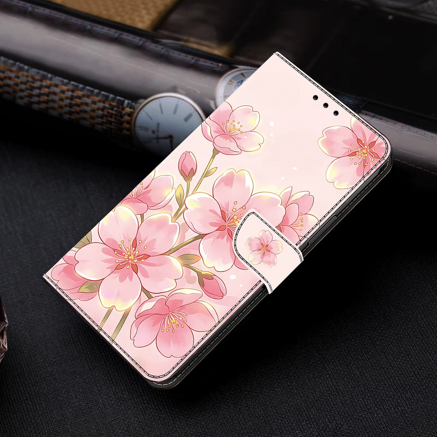 Magnetische Lederhülle für Samsung Galaxy A-Serie (A02s, A03s, A10, A11, A51, A52, A52s, A53, A54, A55, A56, A57, A70, A70s, A71, A72, A73) als Flip-Case - Bild 2