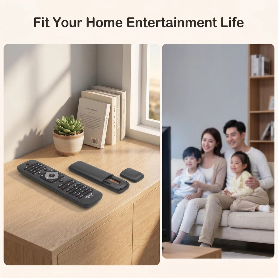 FAZV RM-L1128+ Fernbedienung für Philips LED Smart TV in Schwarz - Bild 3