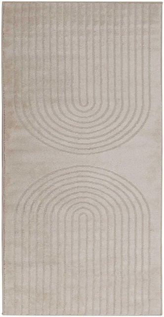 vidaXL Bereichsteppich GALATI rechteckig in Beige, Breite: 150 cm, Tiefe: 80 cm - Bild 1