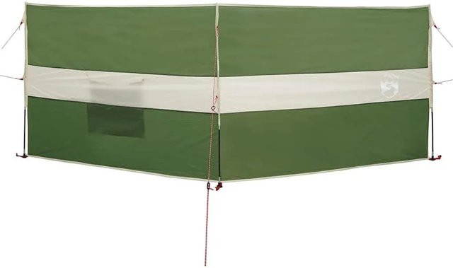 vidaXL Camping-Windschutz Grün B/H: 344 x 120 cm - Bild 1
