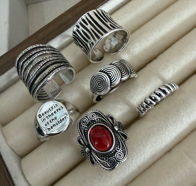 BFCLUB Ringe, 925 Silber, Minimalistisch, Damen - Bild 1
