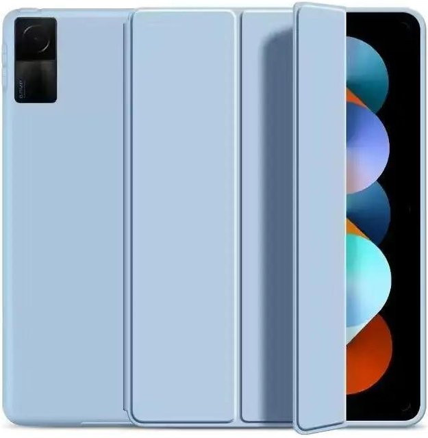 Xiaomi Smart Case für Mi Pad 5, Mi Pad 5 Pro und Redmi Pad 10.6 in Blau mit magnetischem Klappständer - Bild 1