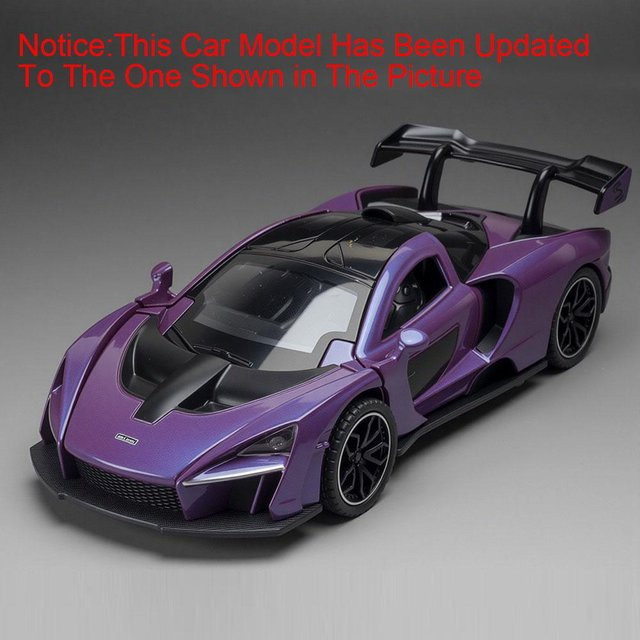 Linyi toy car Senna Legierungsauto Modelle, 1:32 Maßstab, mit Licht und Sound, ab 14 Jahren - Bild 1