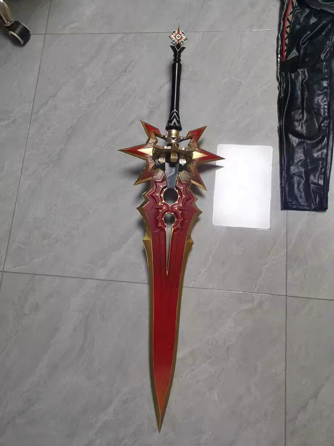 COSNYC Genshin Impact Mavuika Cosplay Waffe Requisiten, Zubehör - Bild 2