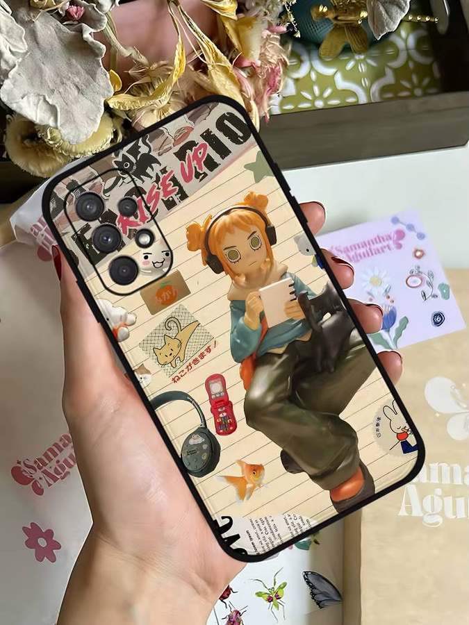 Mesuca Art Peach R-Riot Rise Soft Cover Handyhülle für Samsung Galaxy S21 S22 S23 S24 S25 S26 Ultra FE Plus 5G A52S in Multicolour - Bild 4