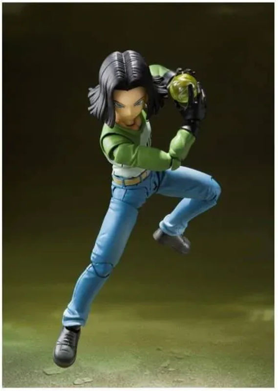 Bandai Dragon Ball Super Android 17 Figur aus der Universe Survival Saga, mehrfarbig, Höhe: 14 cm - Bild 1