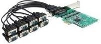 DeLock PCI Express Karte mit 8 x RS-232 seriellen Schnittstellen (89336) - Bild 1