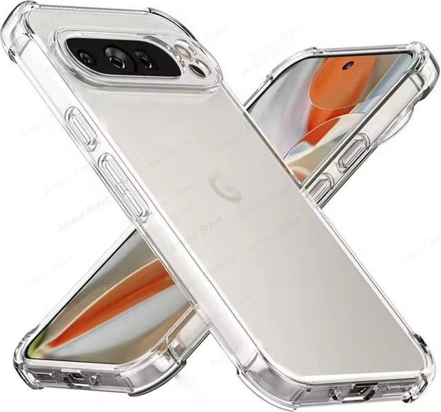 Ultra dünne transparente Handyhülle aus TPU für Google Pixel 10 9 Pro XL 8 7 Pro 9A 8A 7A 6A stoßfeste Schutzhülle - Bild 1