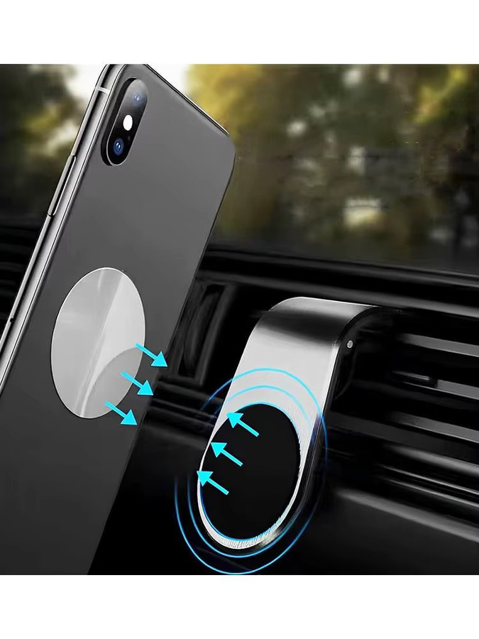 Mrgabwte Magnetische Auto-Handyhalterung für Lüftungsschlitze in Schwarz - Bild 6
