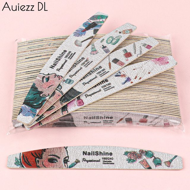 Auiezz DL Holz-Nagelfeile, Körnung 100/180, Unisex - Bild 1