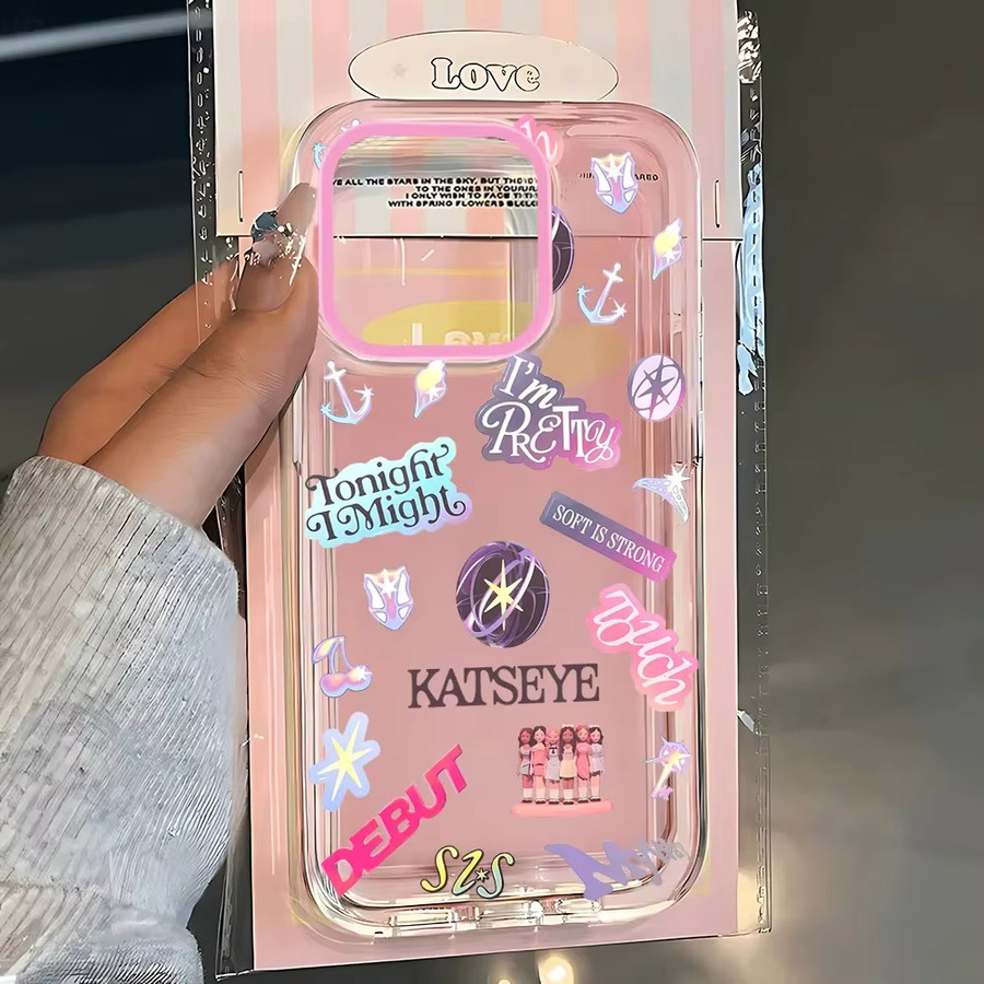 Transparente K-Pop Handyhülle für Xiaomi Redmi Note Serie und K-Serie 4G/5G - Bild 2