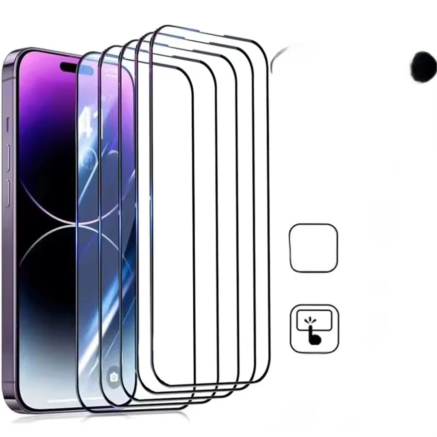Gehärteter Glas Screen Protector für Xiaomi Redmi und Mi Modelle, transparent - Bild 4