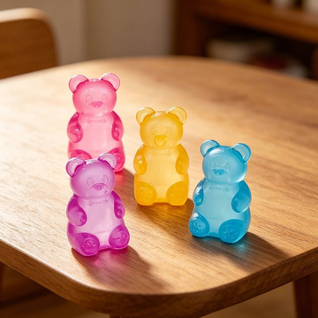 Schylling Nee Boh Bär Squishy, Fidget-Spielzeug - Bild 1