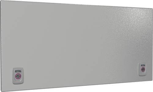 Rittal VX 8620.500 Dachblech mit Scharnier aus Stahlblech in Lichtgrau RAL 7035, Breite: 60 cm, Höhe: 30 cm - Bild 1