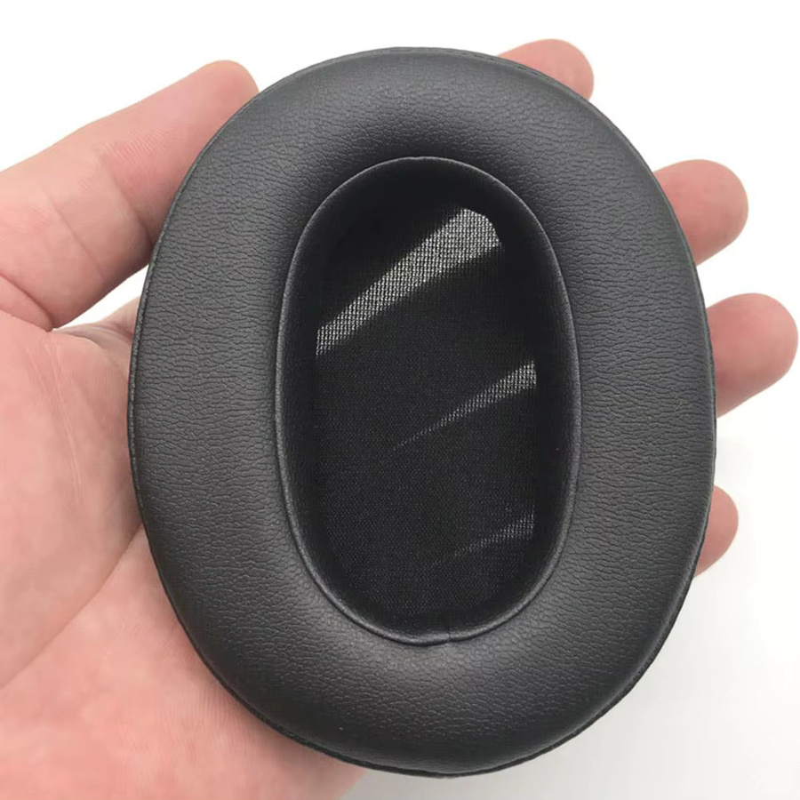 Sony Ersatz-Ohrpolster für WH-XB910N Kopfhörer aus Protein-Leder mit Memory-Schaum in Schwarz - Bild 4