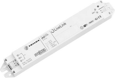 Trilux Lichtsteuersystem-Set LiveLink WiFi Gen2 Bridge Gateway in Weiß - Bild 1