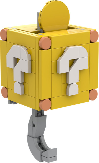 MOCBUILDING Super Mario, Puzzle, Grau, Gelb, Kunststoff - Bild 1
