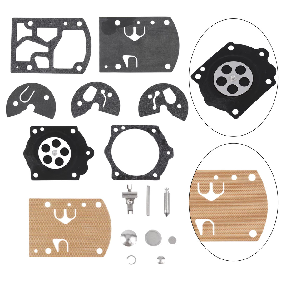 Vibratite Carb-Rebuild Kit für WB37 und K10-WB Kettensäge, Vergaser Dichtung Ersatzteile Set, Multicolor - Bild 4