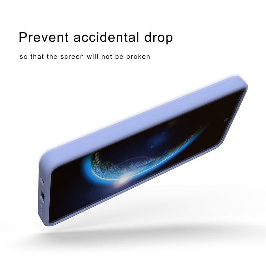 Transparentes Flüssigsilikon Handycase für Samsung Galaxy M51 M53 M13 M33 M23 M14 M34 und Note 20 Ultra 10 Plus mit Kameraschutz in Blau - Bild 3