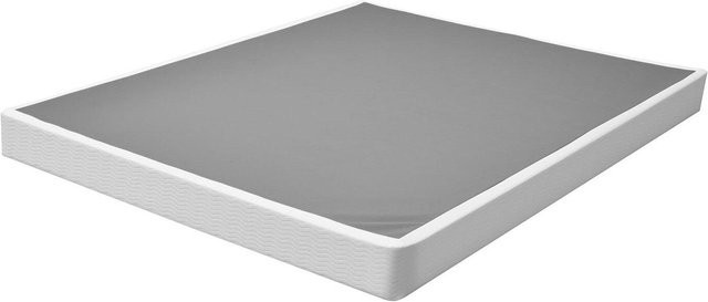 Buying Solutions, MB Boxspringbett in Queen-Size mit grauem Stoffbezug und robustem Metallrahmen, B/T: 150 x 200 cm - Bild 1