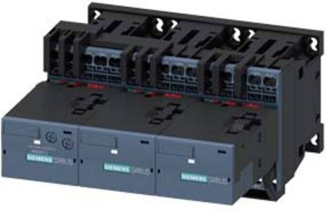 Siemens Stern-Dreieck-Kombination 3RA2417-8XF31-2BB4 mit 3 Schließern, 690 V/AC, grau - Bild 1