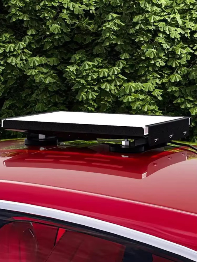StarLink Mini Flachmontage-Kit für Auto, Wohnmobil und Boot in Schwarz mit magnetischer Dachmontagehalterung und Schnellverschluss - Bild 7