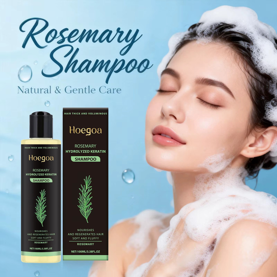 HOEGOA Rosmarin-Shampoo, für strapaziertes Haar und Schuppen, Unisex - Bild 4