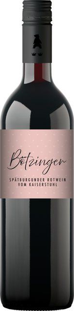 Bötzinger Rotwein Pinot Noir 2023, Baden, halbtrocken, 0,75 l - Bild 1