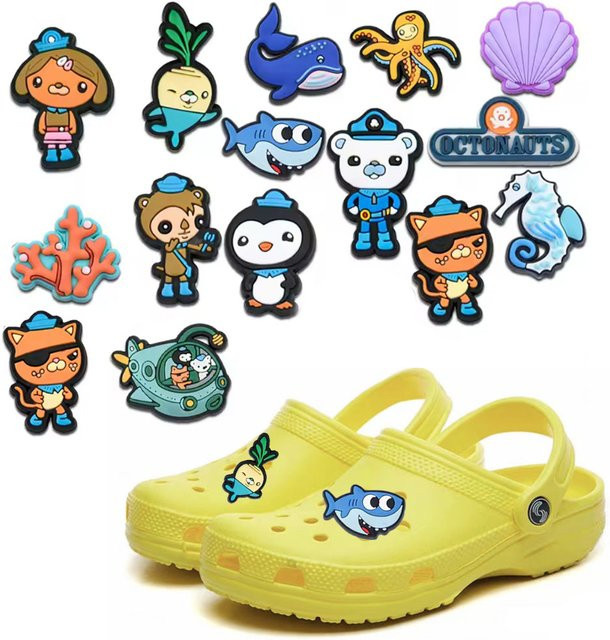 Potdemiel Schuh-Charms-Set, Octonauts, Kinder - Bild 1