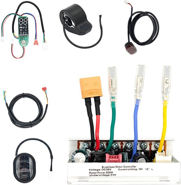 Xiaomi Controller-Set 36V 500W mit LED-Anzeige und Beschleuniger für E-Scooter M365 - Bild 1