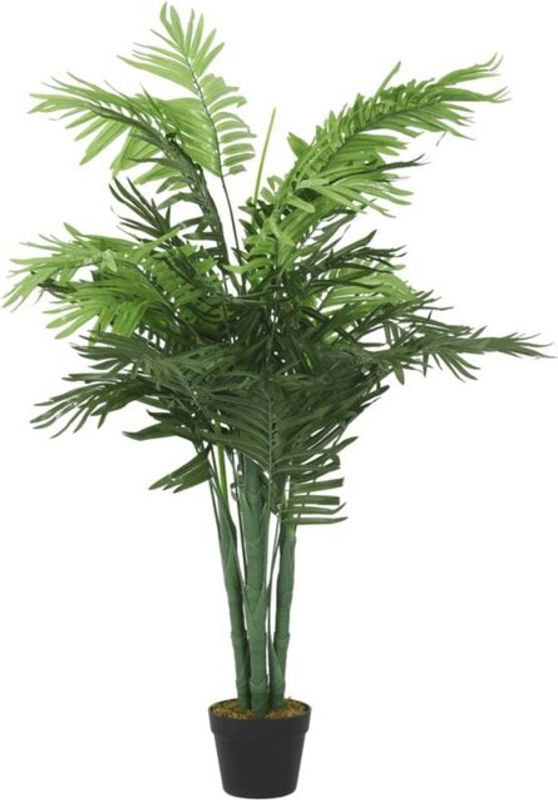 Vidaxl Künstliche Palme in Grün als Dekoration mit Topf, Höhe: 120 cm - Bild 1