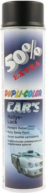 Dupli-Color Cars Rallye-Lack Schwarz Seidenmatt 600 ml - Bild 1