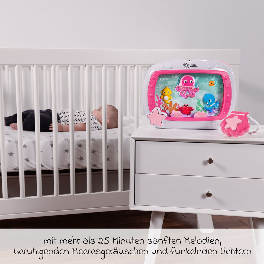 Baby Einstein Nacht- und Schlummerlicht Sea Dreams mit Lichtern und Melodien inklusive Fernbedienung in Pink - Bild 3