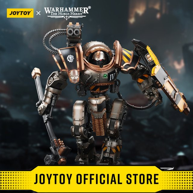 JOYTOY Warhammer Iron Circle, Iron Warriors Iron Circle Domitar-Ferrum Klasse Kampfautomaten, Actionfigur - Bild 1