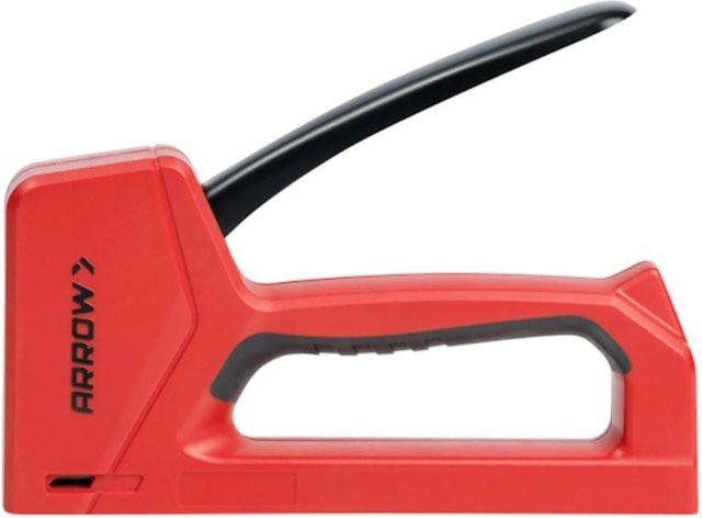 Arrow Handtacker JT27 für Feindrahtklammern 6 mm bis 10 mm in Rot - Bild 1