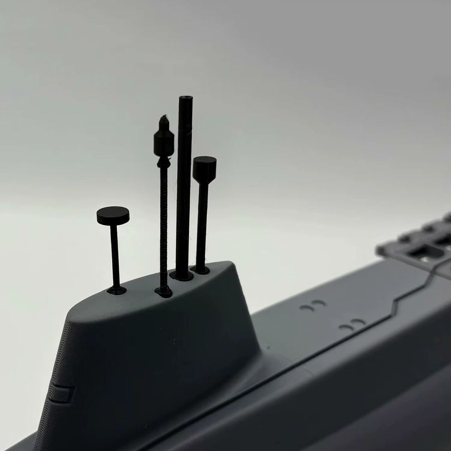 AT 99 MODEL Britisches U-Boot-Montagemodell der Trident-Klasse im Maßstab 1:150, 3D-gedruckter statischer Modellbausatz - Bild 3