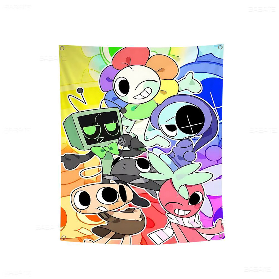 Potdemiel Wandbehang D-Dandys World Cartoon Science-Fiction Raumdeko Multicolor - Bild 5