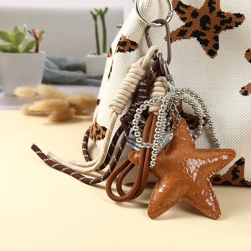 Yogodlns Pentagramm-Taschenanhänger, Schleifenknoten-Stern, Unisex - Bild 2