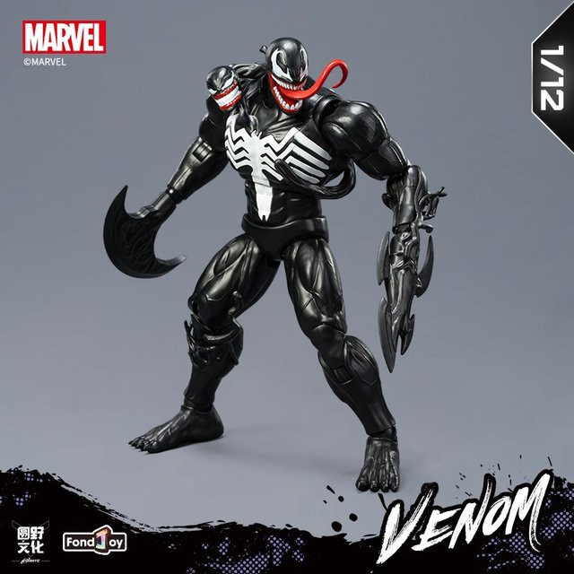 Fondjoy Venom, Actionfigur, Modellbausatz, Marvel - Bild 1