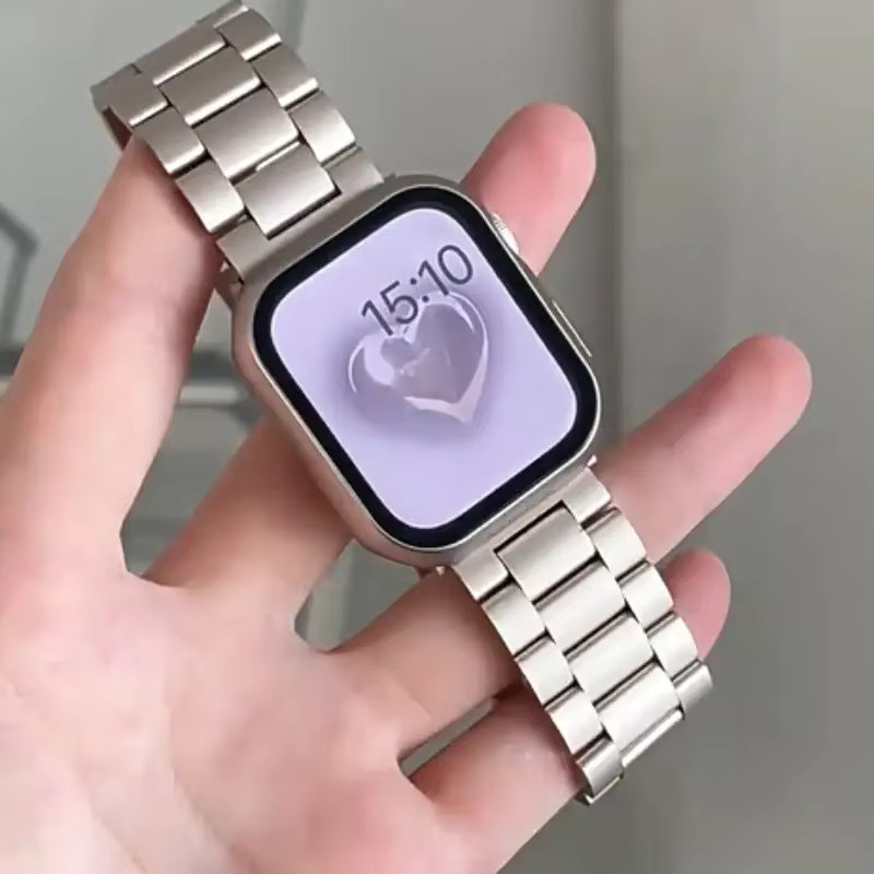 Uhrenarmband Edelstahl, Silber, Unisex - Bild 2