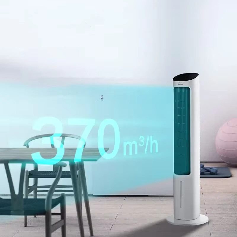 Gree Turmventilator mit Luftbefeuchter und Fernbedienung, Tragbare Klimaanlage in Weiß - Bild 2